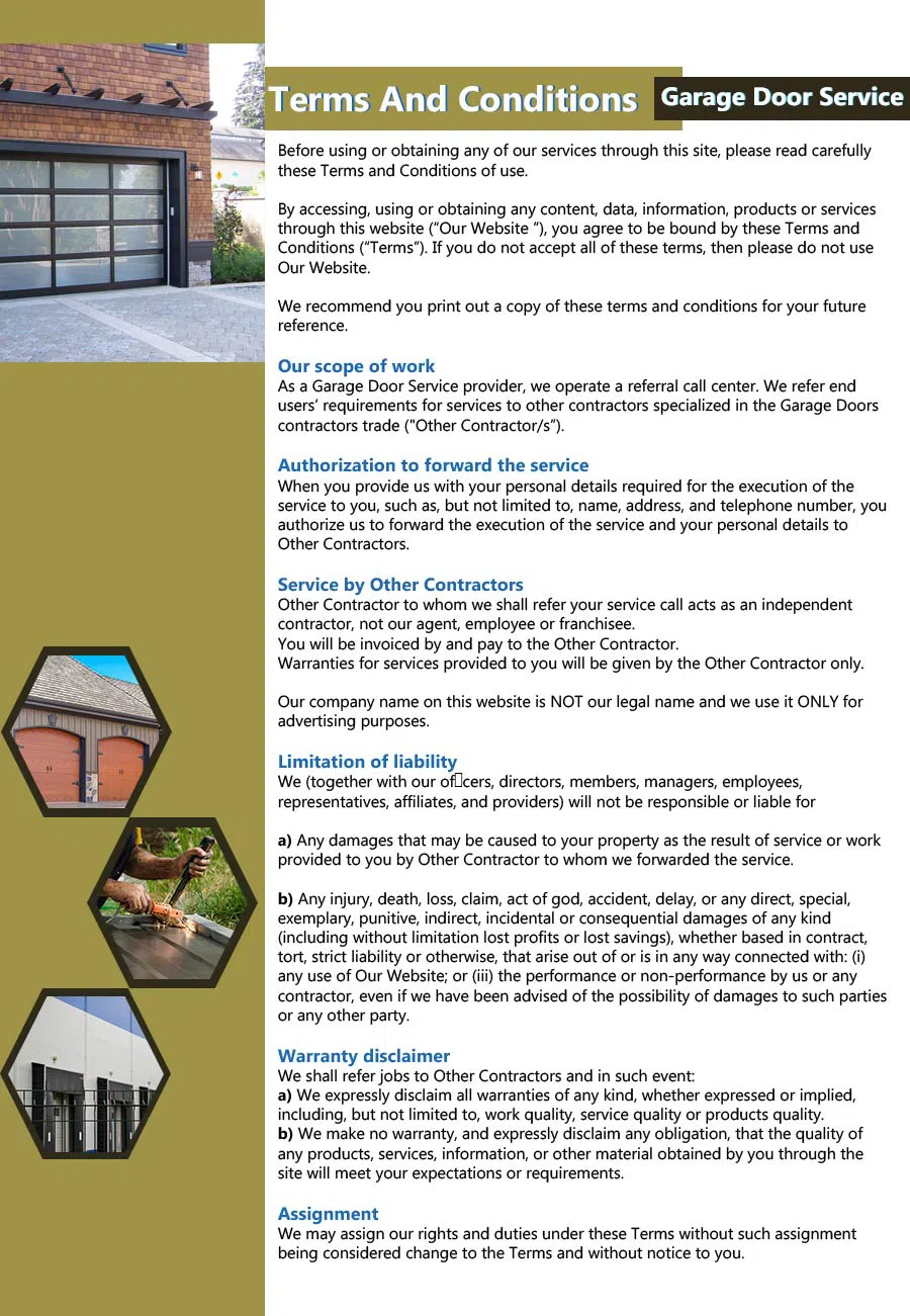 Security Garage Door Repairs Prospect Heights, IL 847-603-3639